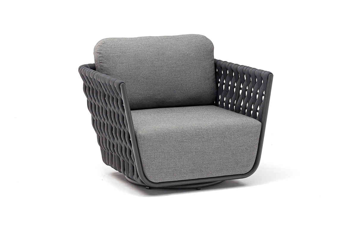 HUG swivel armchair